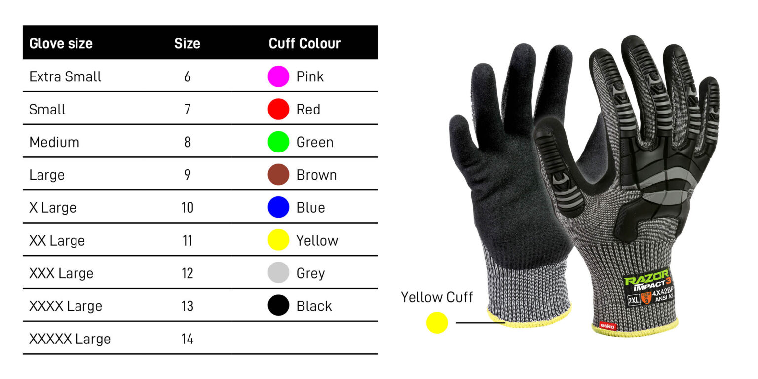 gloves with holi colours