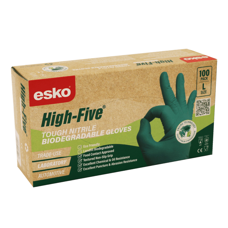 Esko High Five Biodegradable Gloves