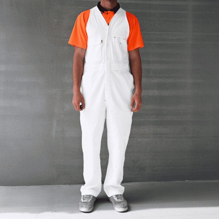 Esko Cotton Painters Overall, White